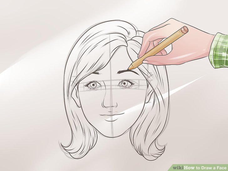 728x546 3 Ways To Draw A Face