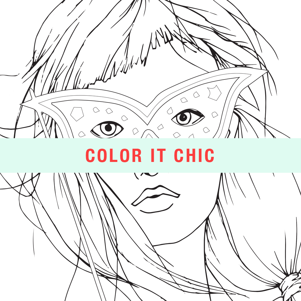 1000x1000 The Nine Head Fashion Croquis