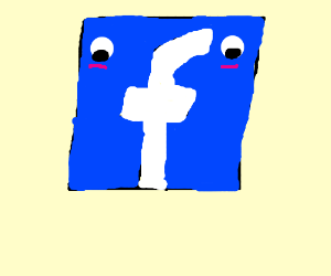 300x250 Cute Facebook Logo