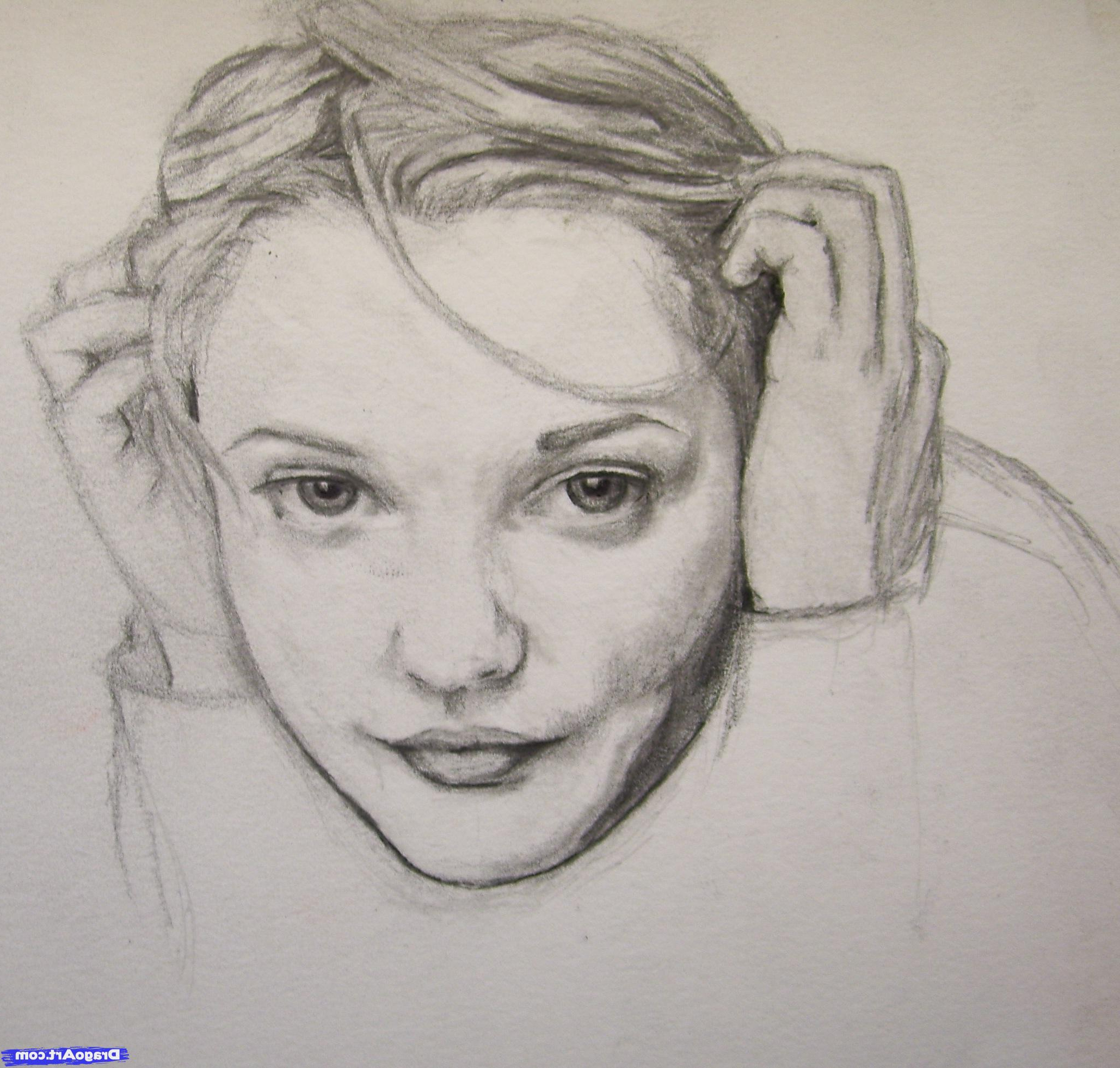 2058x1962 Sketches Of Realistic Faces Sketch Of Real Girl Faces