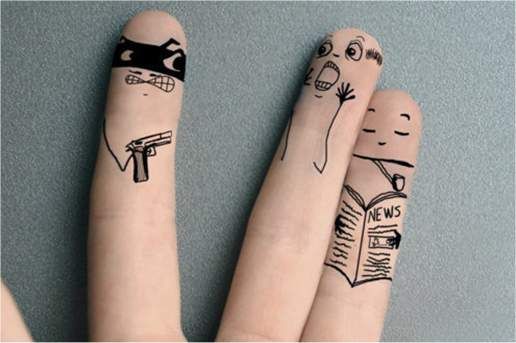 516x343 Face Fingers, Face Smilies, Finger Smilies, Funny, Funny Faces