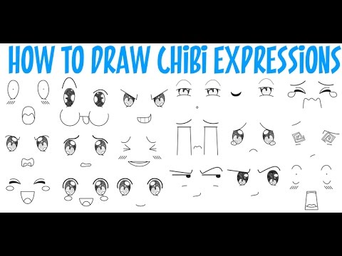 480x360 How To Draw Chibi Expressions Chibi Facial Expressions