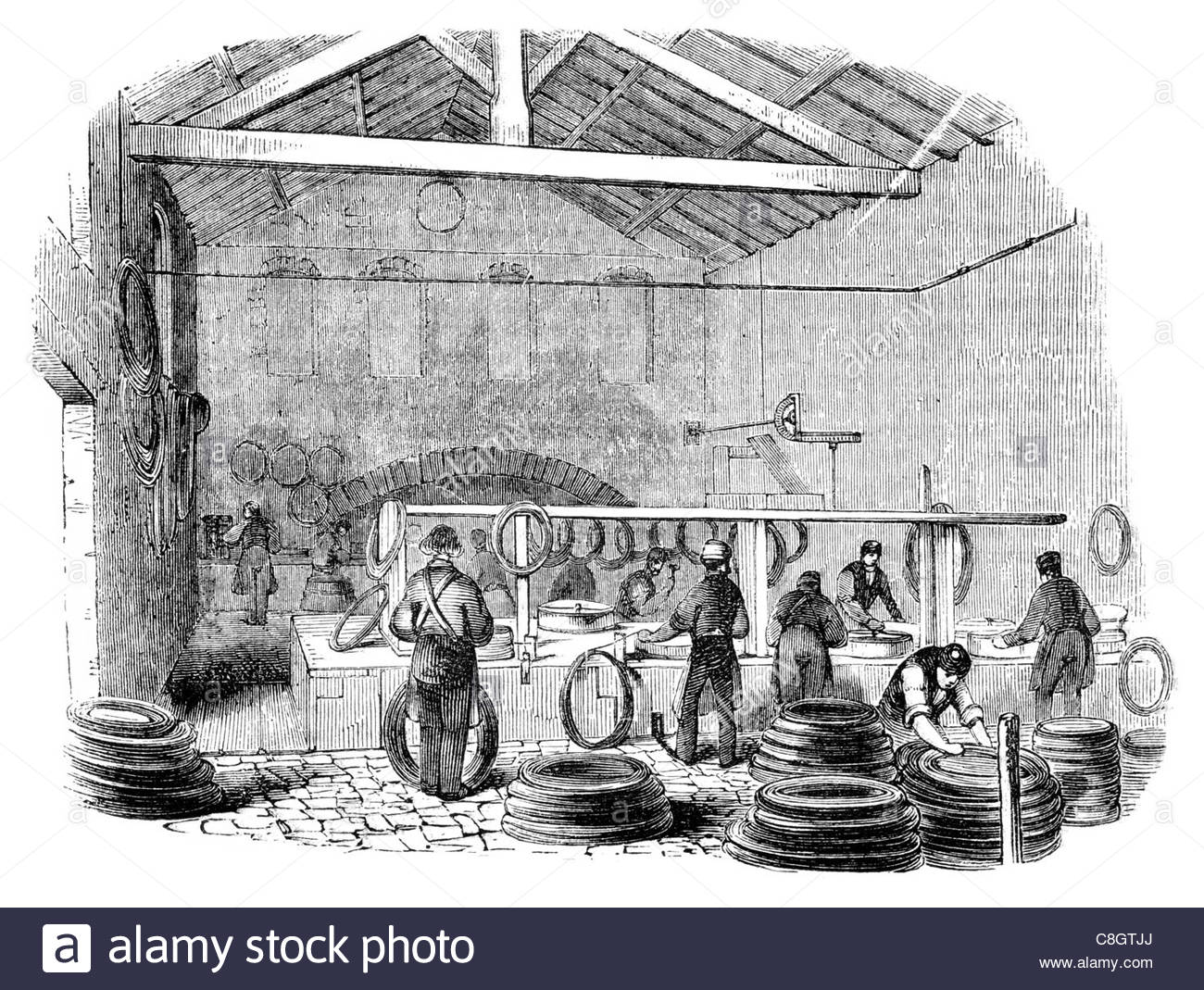 1300x1069 Wire Drawing Machines Industrial Revolution Machine Industry