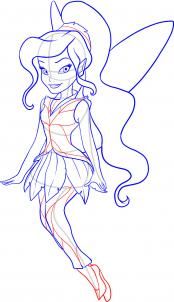 174x302 How To Draw A Fairy Girl Step By Step Drawing And Painting, Fun