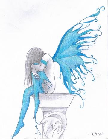 361x462 Blue Fairy By Wolfkaje