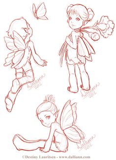 236x326 I Used This Tutorial On Drawing Factory To Draw Fairies, I