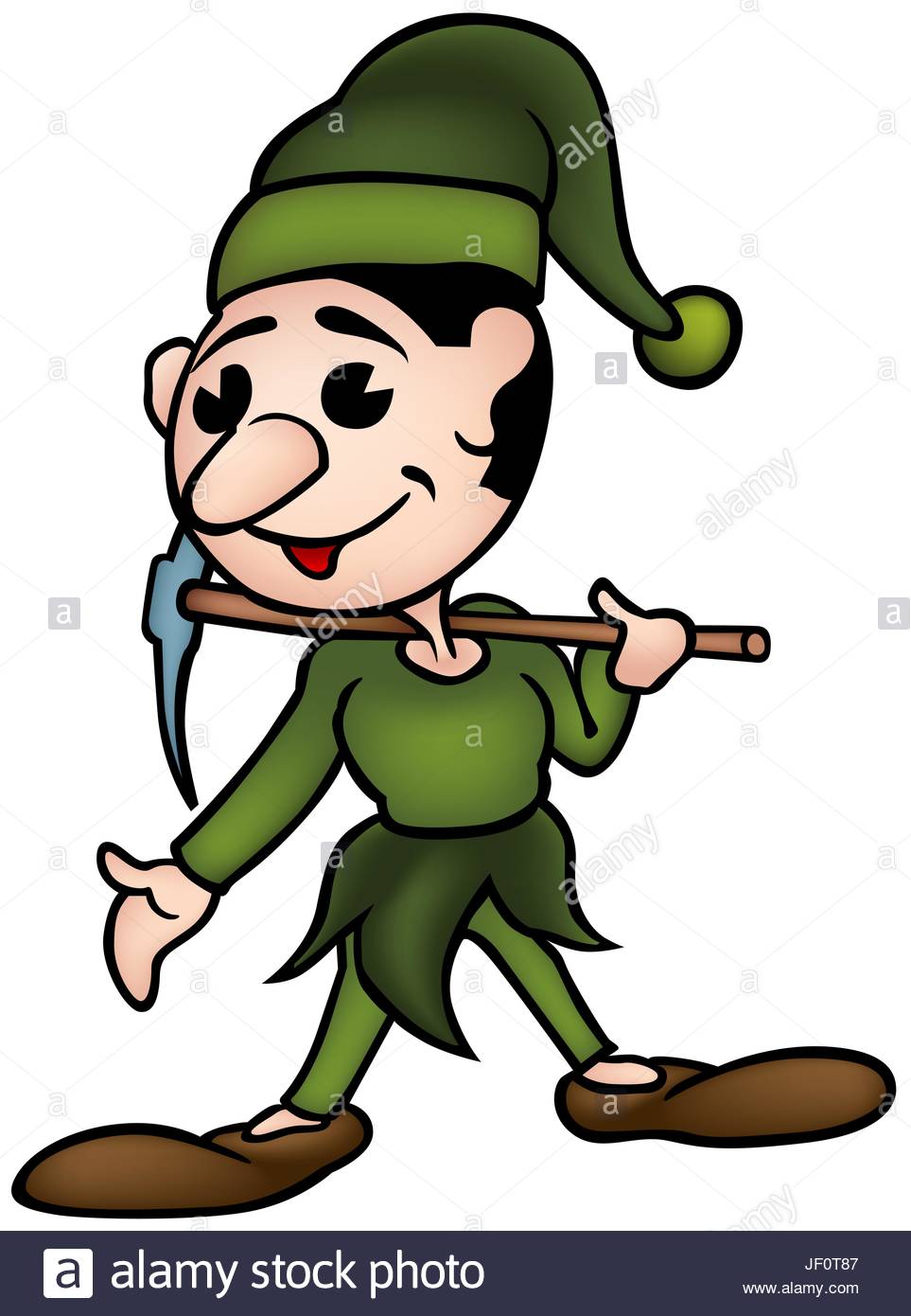 963x1390 Dwarf, Sprite, Cartoon, Pick, Comic, Illustration, Fairy Tale