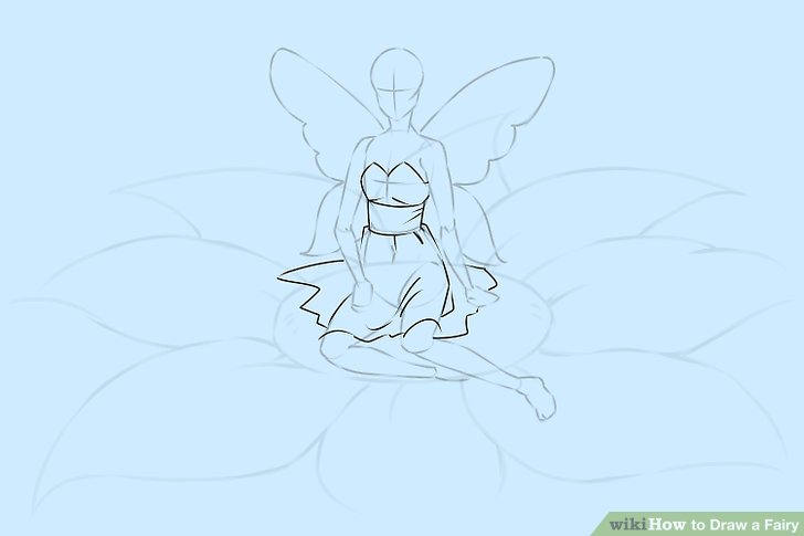 728x485 4 Easy Ways To Draw A Fairy (With Pictures)