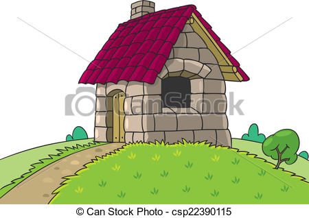 450x318 Fairy House From Three Little Pigs Fairy Tale. Fairy House