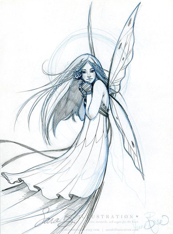 570x771 Drawings Of Fairies