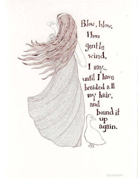 570x738 The Goose Girl