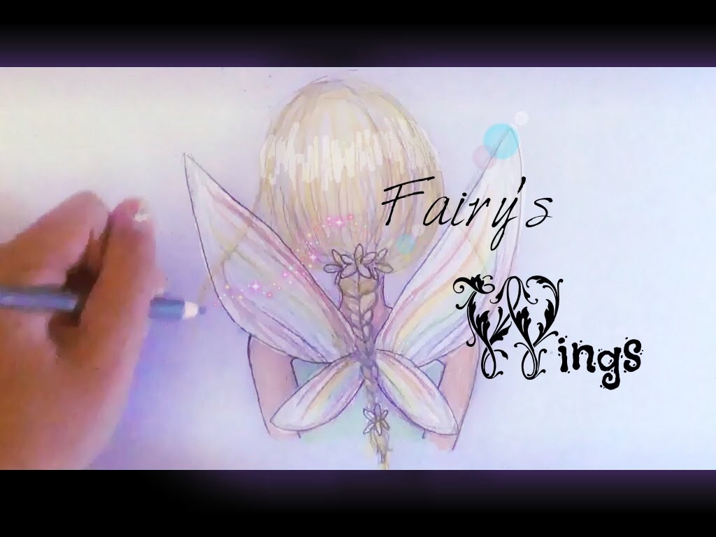 1024x768 How To Draw A Fairy's Wings