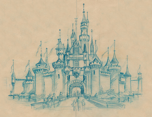 Fairytale Castle Drawing at GetDrawings | Free download