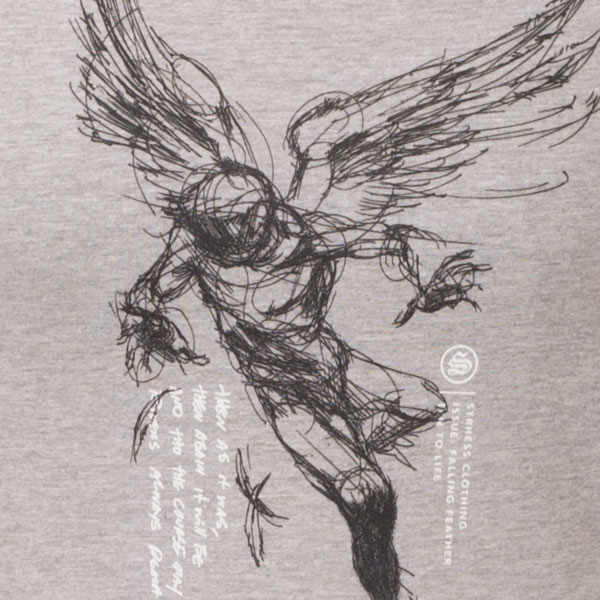 600x600 Strhess Clothing Falling Feather T Shirt