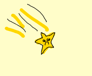 300x250 Sad Falling Star