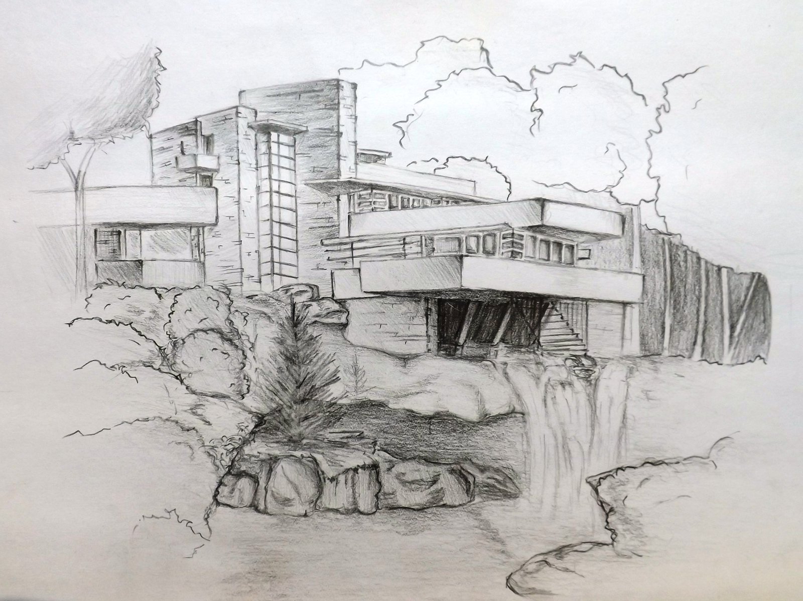 1600x1199 Falling Water House By Phamthuhuong