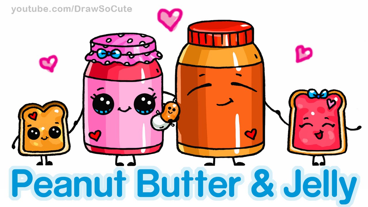 1280x720 How To Draw Cute Cartoon Food