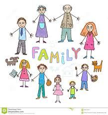 217x232 Kid Family Drawing