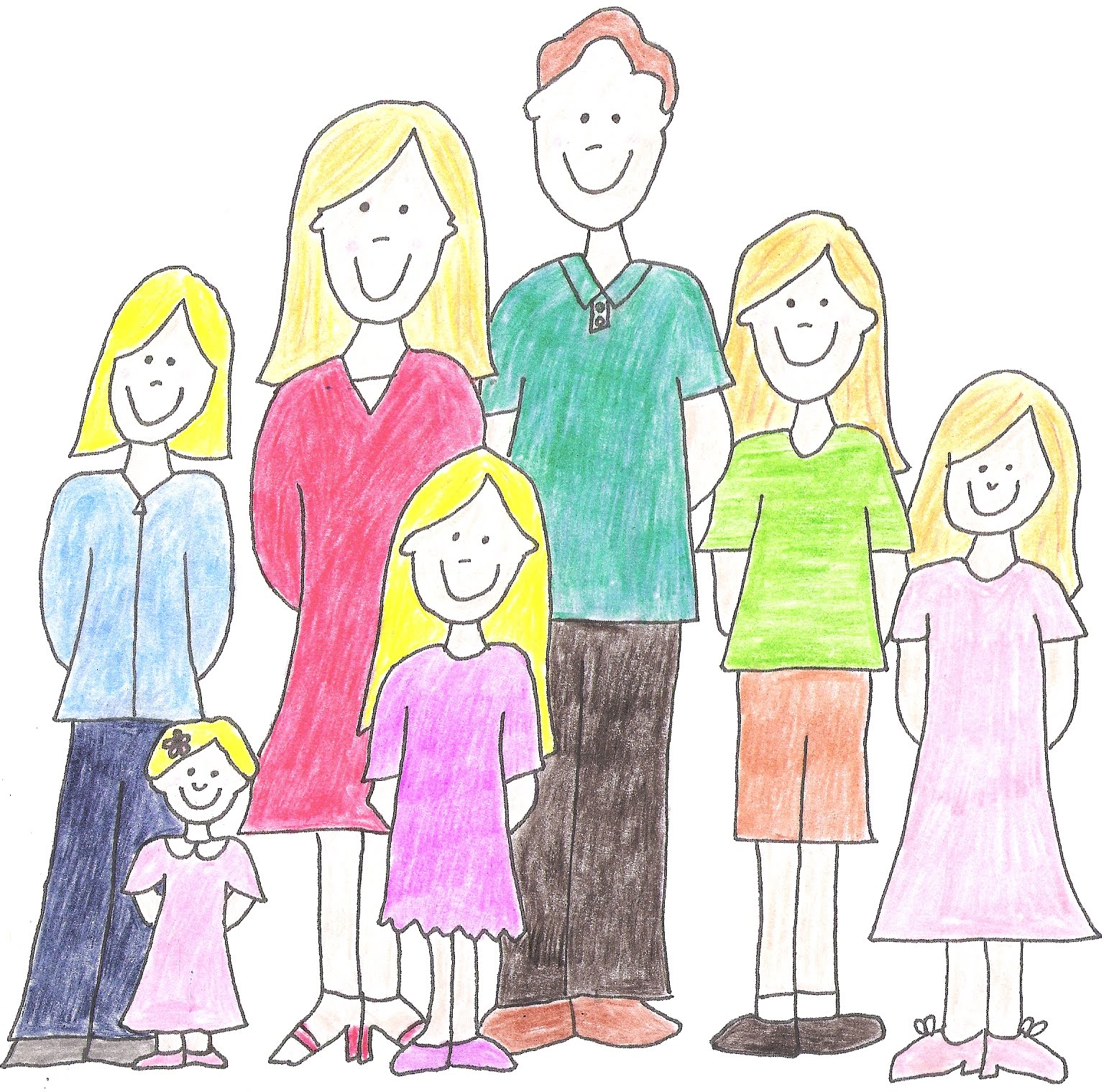 How To Draw A Family of all time The ultimate guide | howtopencil4