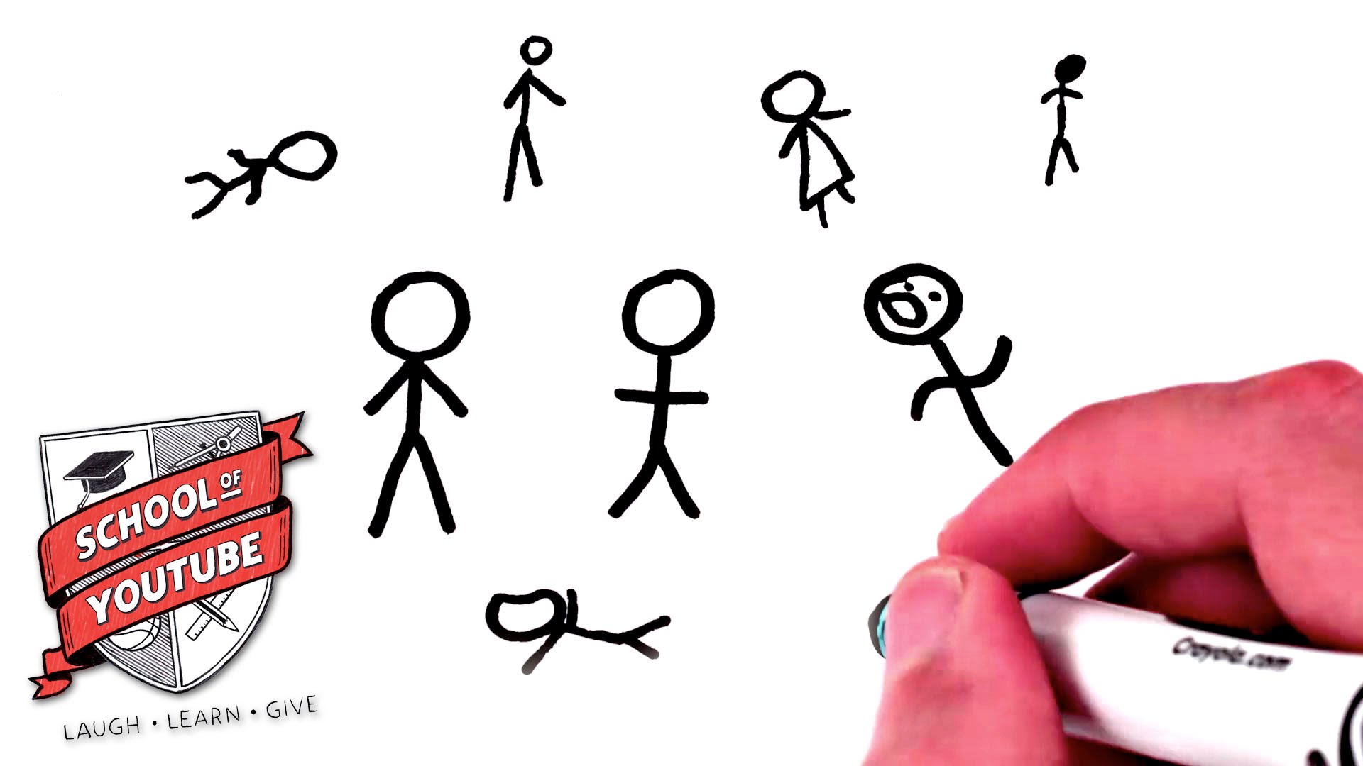 1920x1080 How To Draw A Stick Figure (School Of Youtube)