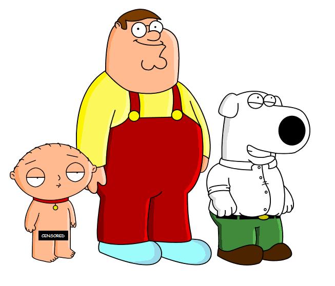 653x558 Stewie, Peter, Brian By Adsta