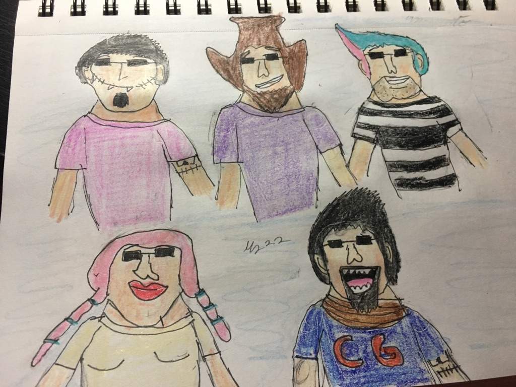 1024x768 Sanders' Top Five Charlotte Family Members Drawing One Piece Amino