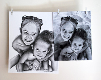 340x270 Custom Drawing Pet Portrait From Photomini