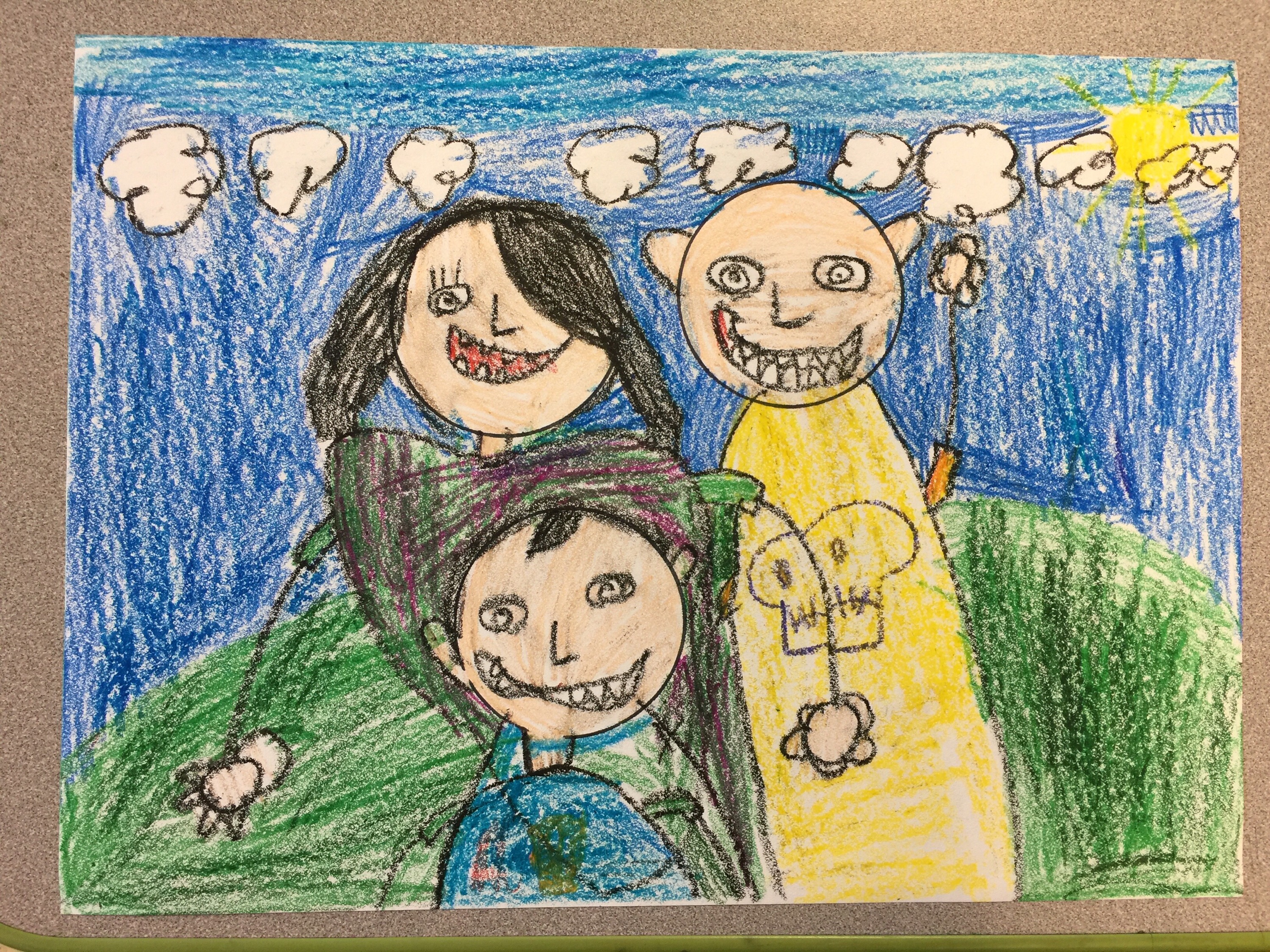 3000x2250 Family Portraits Slanging Paint In 160