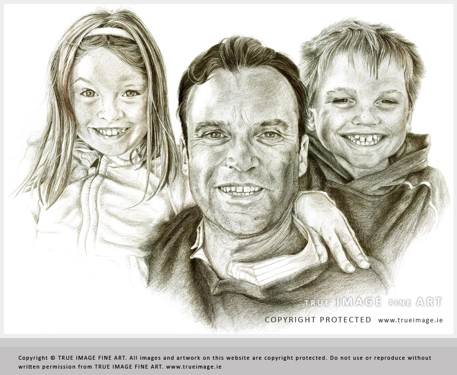 928x762 Family Portraits In Pencil By True Image Fine Art
