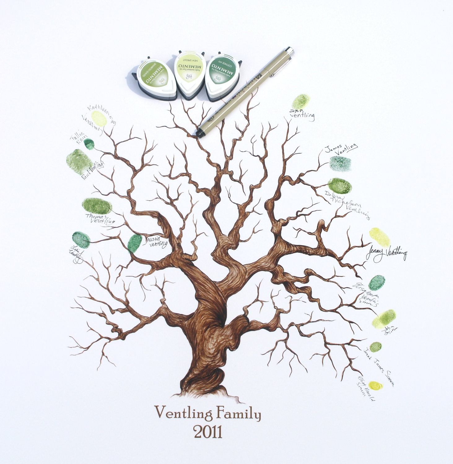 1463x1500 Thumbprint Wedding Guest Book Or Family By Elisabethventlingart