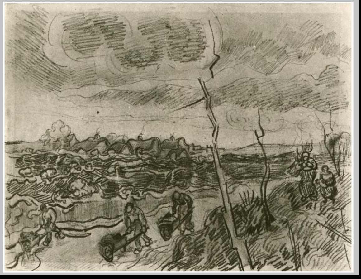 1159x895 Landscape Drawing Artists Landscape Drawings By Famous Artists