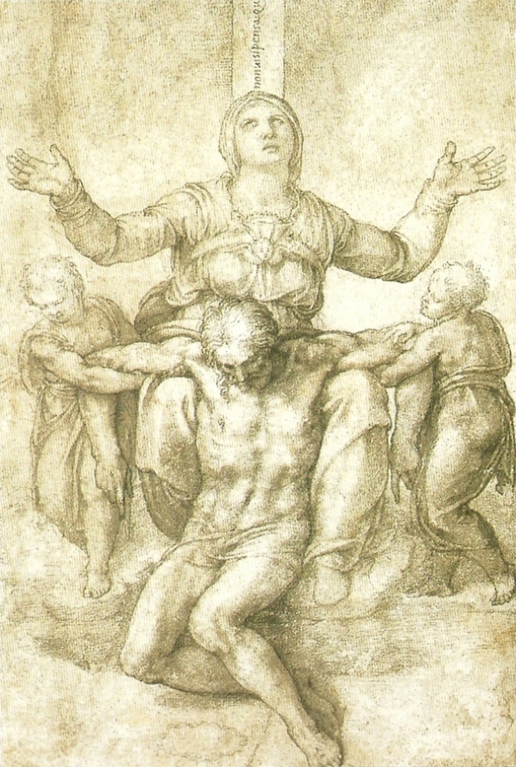 751x1116 Michelangelo's Drawings Burned About Famous Artists