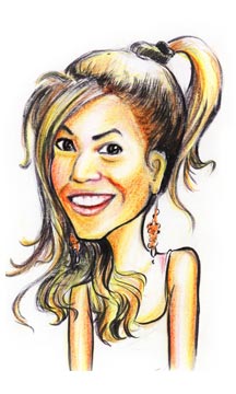 216x360 Celebrity Caricatures ,illustrations, Funny Faces Drawings