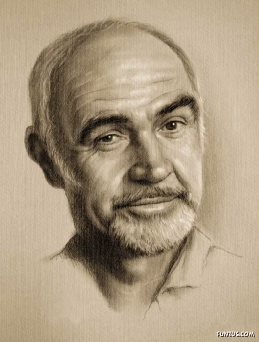 530x699 Pencil Art Of The Famous People Famous People Drawings