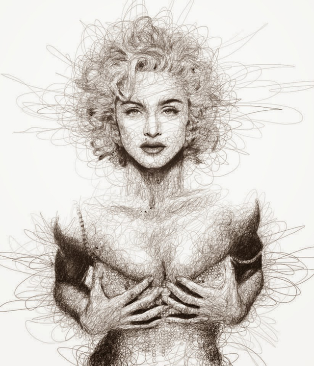 640x747 Scribbling Portraits By Vince Low Incredible Snaps