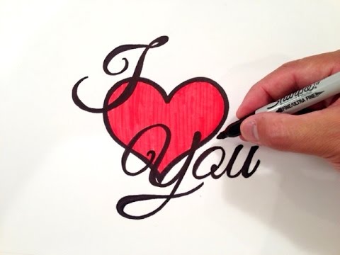 480x360 Ecouter Et How To Write I Love You In Fancy Cursive