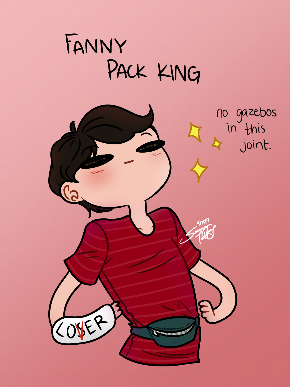 1200x1600 Todd's Art Blog Eddie Is The Fannypack King. No One Can Say