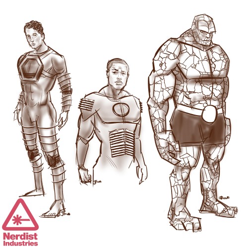 500x500 Artist's Renderings Of The New Fantastic Four Costumes