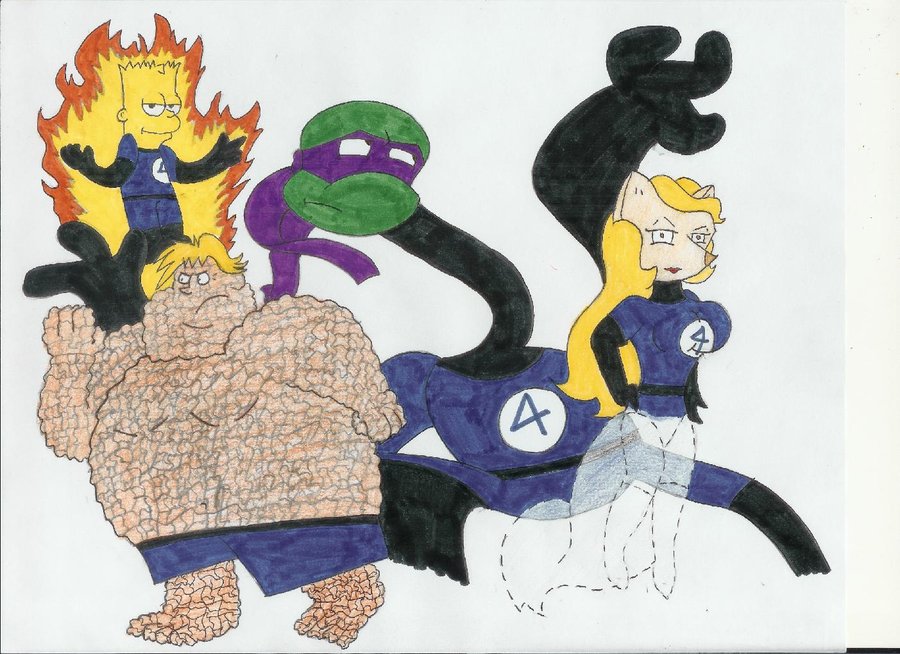 900x654 Really Fantastic Four By Cartuneslover16