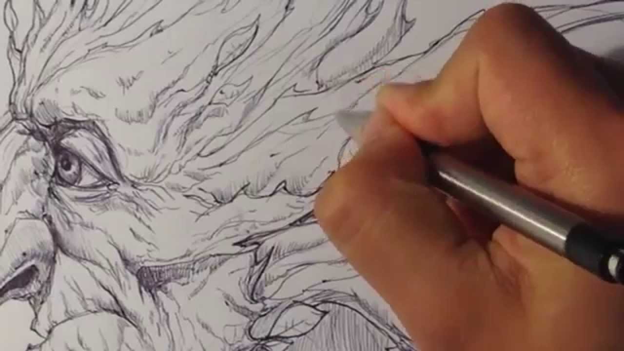 1280x720 How To Draw A Tree Troll