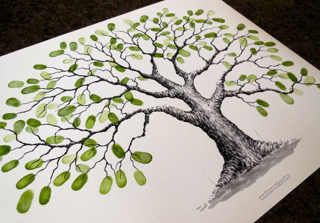 1024x715 Tree Drawing By Lastingkeepsakes 4
