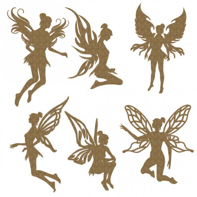 800x800 Photos Laser Cut Fairies,