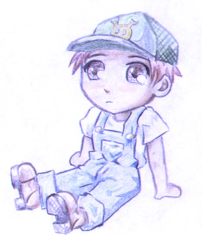 660x768 Little Farm Boy. By Pells Art