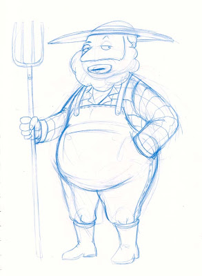 293x400 Bts Portfolio Class Farmer Drawing Exercise