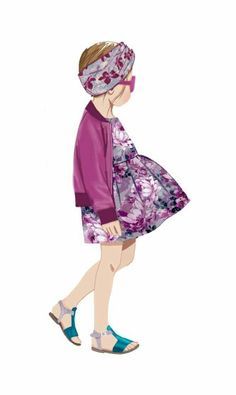 236x395 Toddler Fashion Illustration