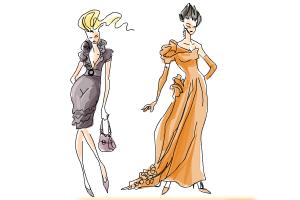 300x200 How To Draw Fashion Clothes