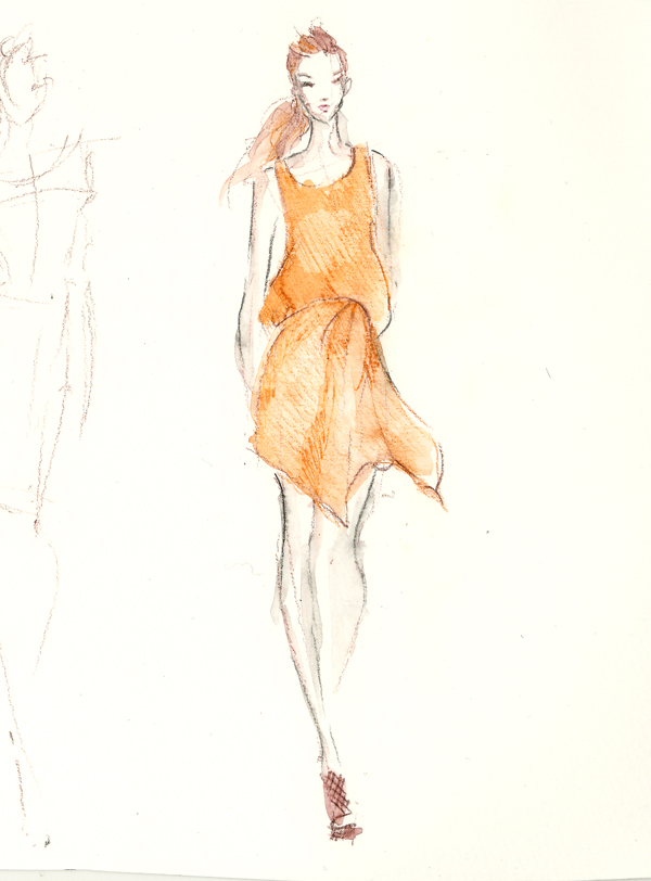 600x812 Dress Drawing Fashion Drawing Dress Drawing