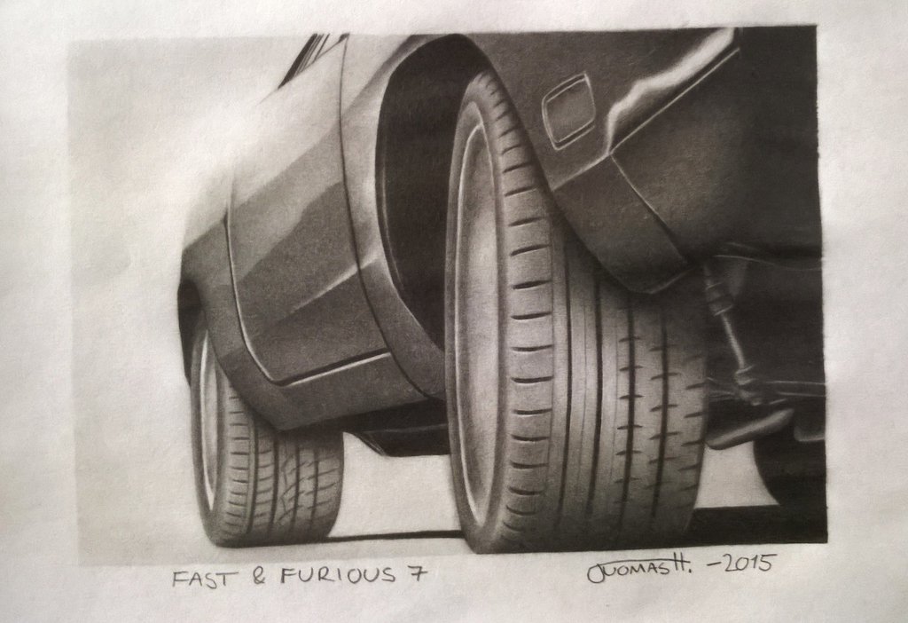 1024x702 Fast And Furious 7 By Willijamssi