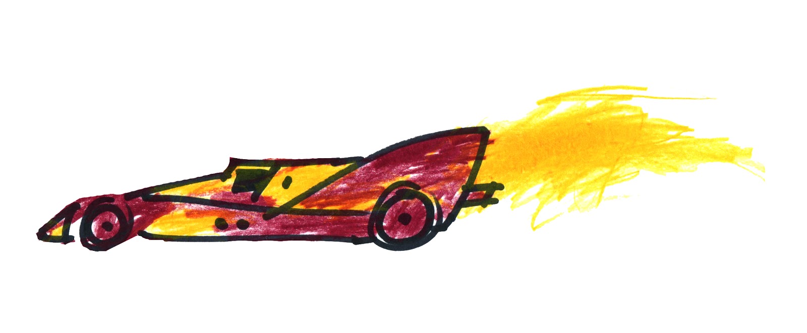 1600x661 An Open [Sketch]book A Very Fast Car