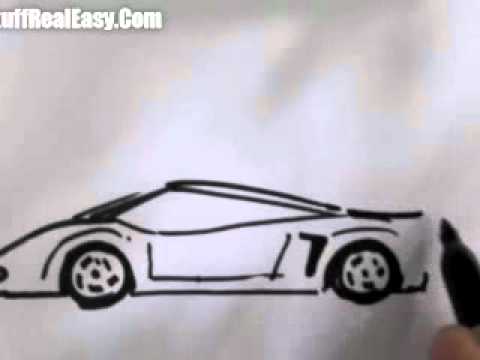480x360 How To Draw Car(Easy)